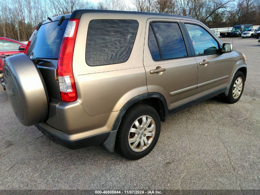 2005 Honda Cr-V Se VIN: JHLRD78915C009340 Lot: 40805844