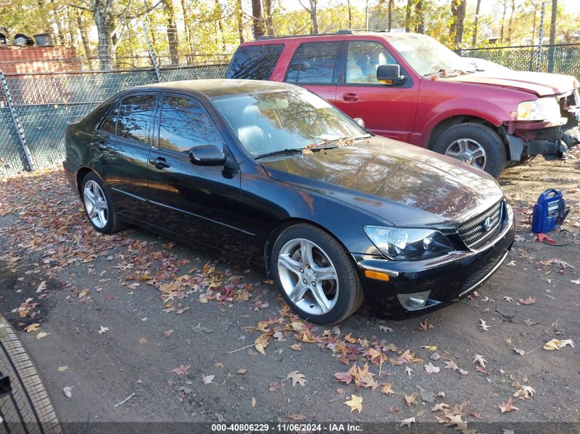 2004 Lexus Is 300 VIN: JTHBD192640088161 Lot: 40806229