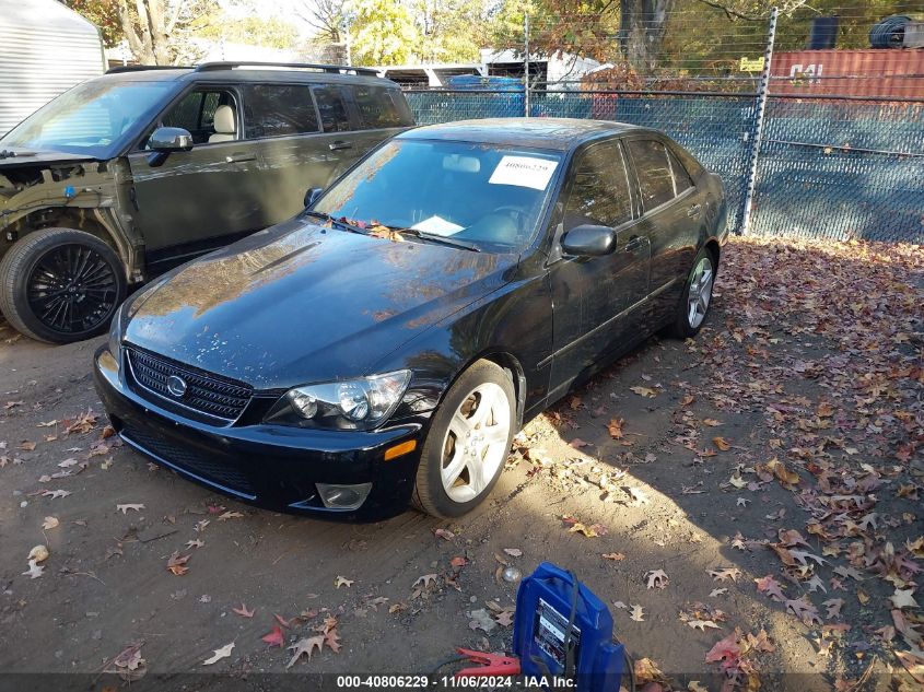 2004 Lexus Is 300 VIN: JTHBD192640088161 Lot: 40806229