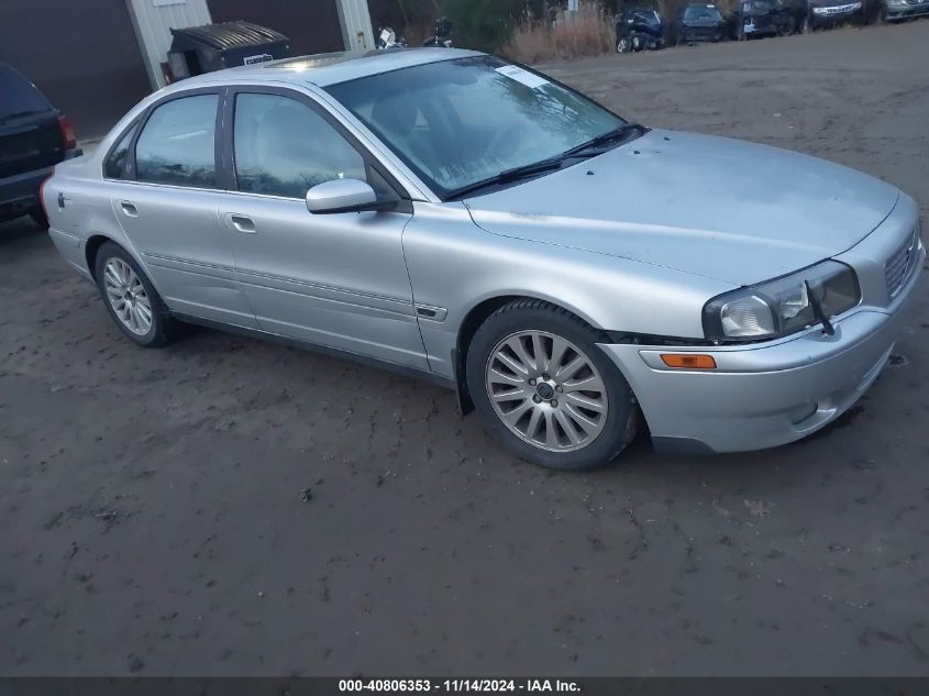 2004 Volvo S80 2.9/T6 VIN: YV1TR91Z341352701 Lot: 40806353