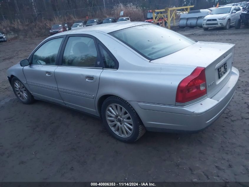 2004 Volvo S80 2.9/T6 VIN: YV1TR91Z341352701 Lot: 40806353