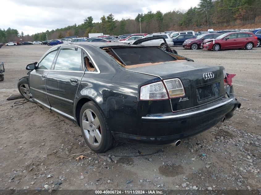 2004 Audi A8 L 4.2 VIN: WAUML44E44N022109 Lot: 40806724