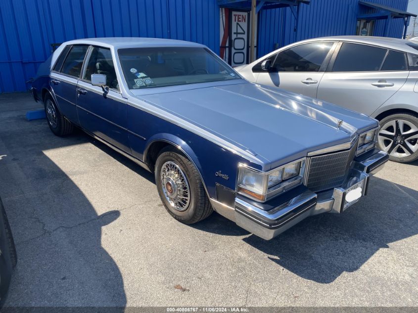 1984 Cadillac Seville VIN: 1G6AS6984EE834649 Lot: 40806767