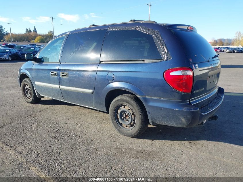 2006 Dodge Grand Caravan Se VIN: 1D4GP24R86B691549 Lot: 40807153