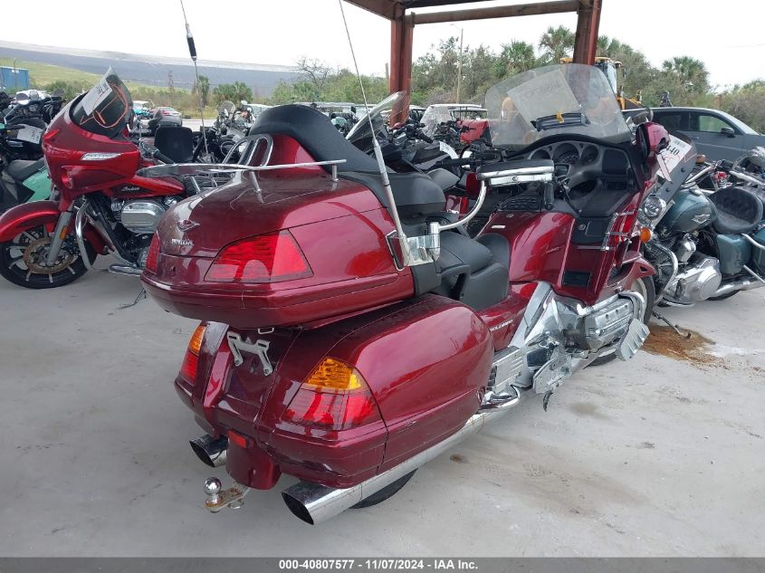 2005 Honda Gl1800 VIN: 1HFSC47045A400616 Lot: 40807577