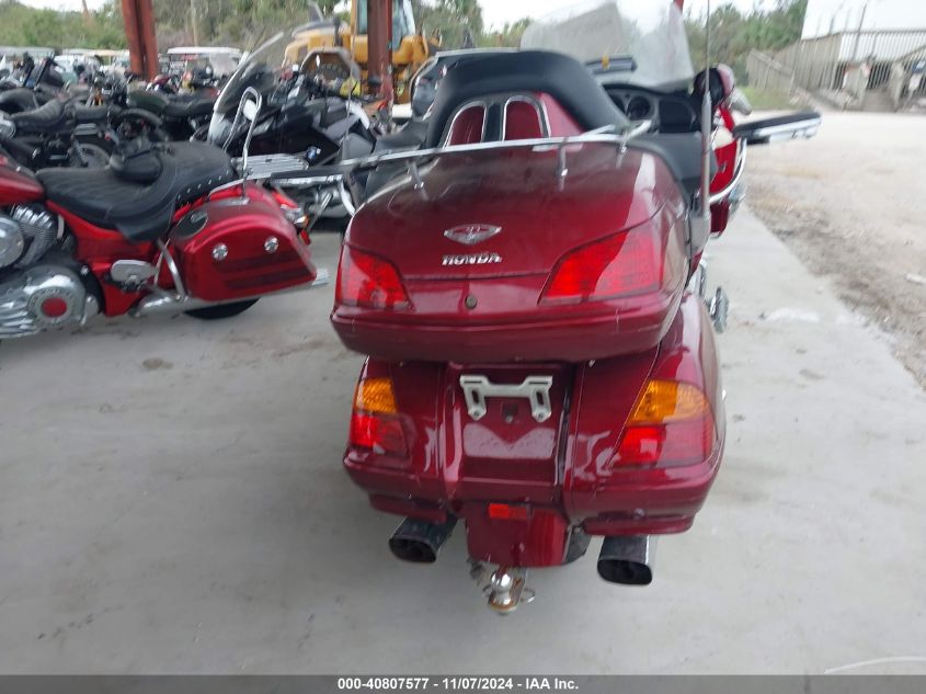 2005 Honda Gl1800 VIN: 1HFSC47045A400616 Lot: 40807577