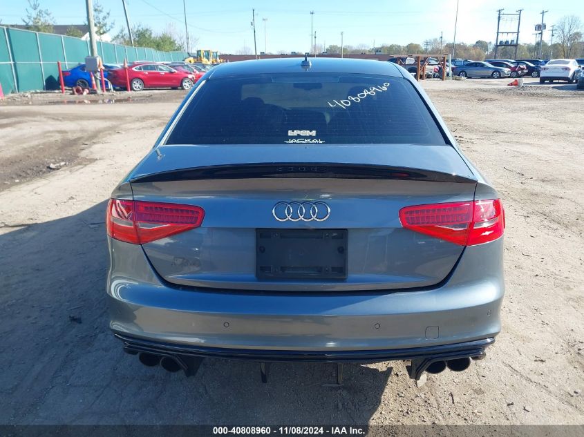 2013 Audi S4 3.0T Premium Plus VIN: WAUBGAFLXDA227978 Lot: 40808960