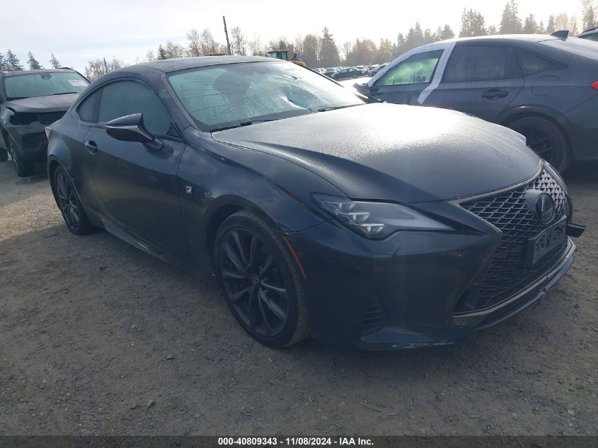 2020 Lexus Rc 350 F Sport VIN: JTHGZ5BC6L5022387 Lot: 40809343