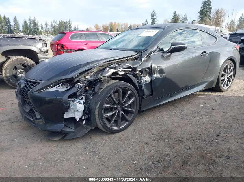 2020 Lexus Rc 350 F Sport VIN: JTHGZ5BC6L5022387 Lot: 40809343