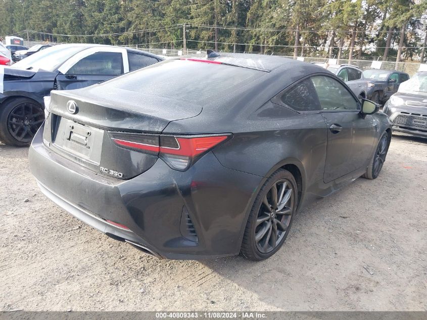 2020 Lexus Rc 350 F Sport VIN: JTHGZ5BC6L5022387 Lot: 40809343