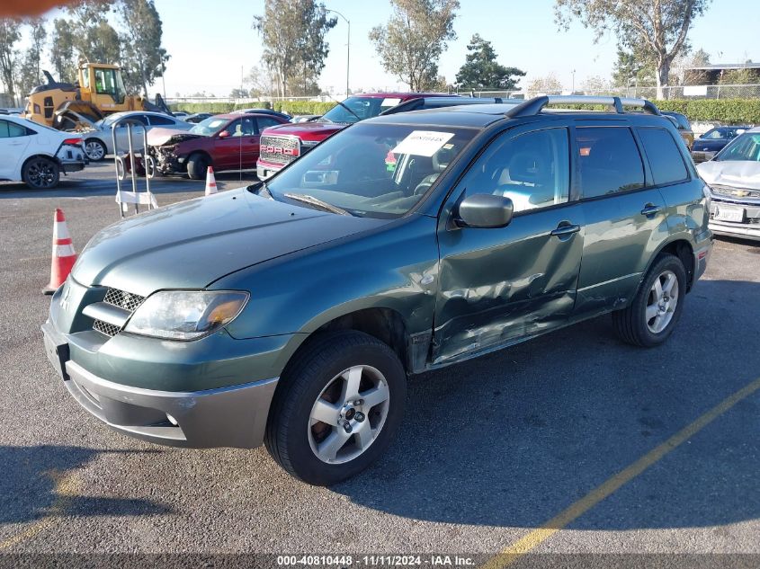 2004 Mitsubishi Outlander Xls VIN: JA4LX41F34U004703 Lot: 40810448