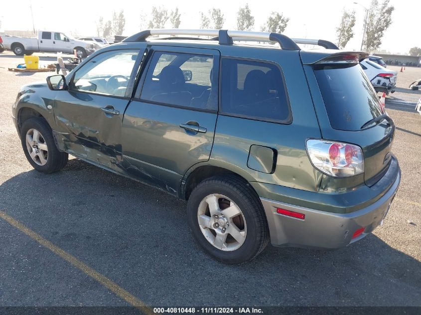 2004 Mitsubishi Outlander Xls VIN: JA4LX41F34U004703 Lot: 40810448