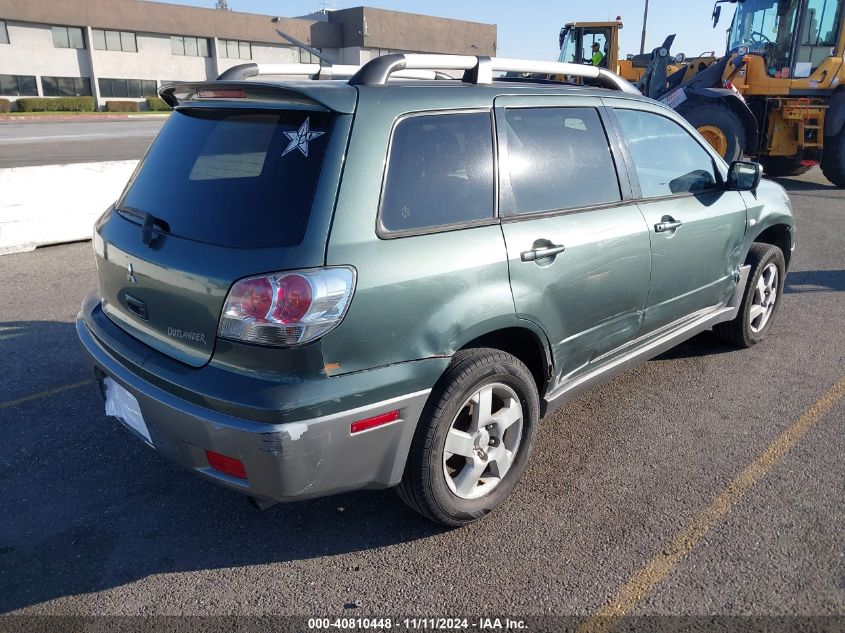 2004 Mitsubishi Outlander Xls VIN: JA4LX41F34U004703 Lot: 40810448