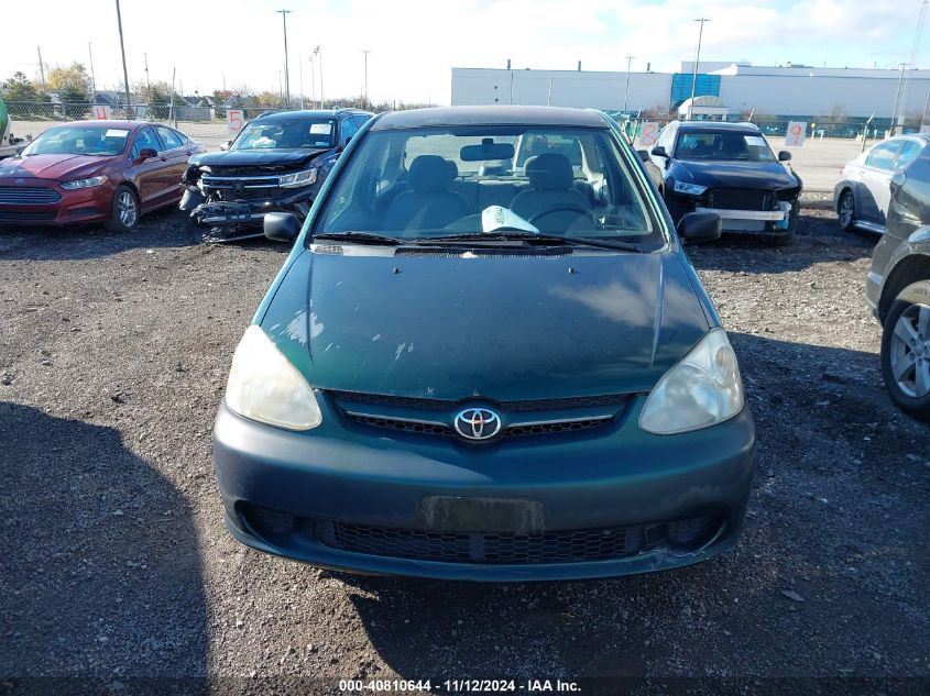 2003 Toyota Echo VIN: JTDAT123830313018