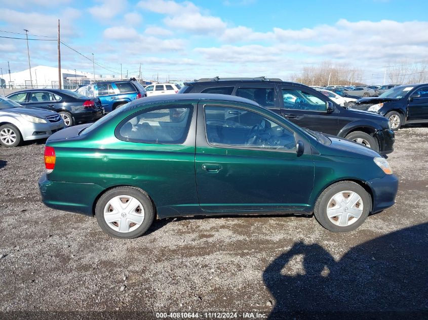 2003 Toyota Echo VIN: JTDAT123830313018