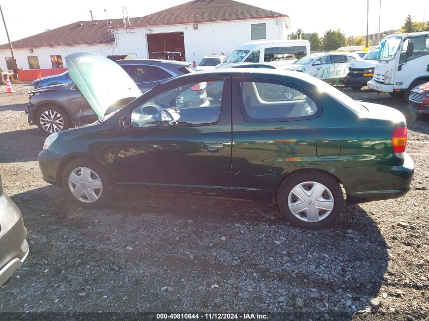 2003 Toyota Echo VIN: JTDAT123830313018