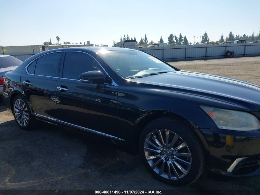 2013 Lexus Ls 460 VIN: JTHBL1EF9D5124312 Lot: 40811496