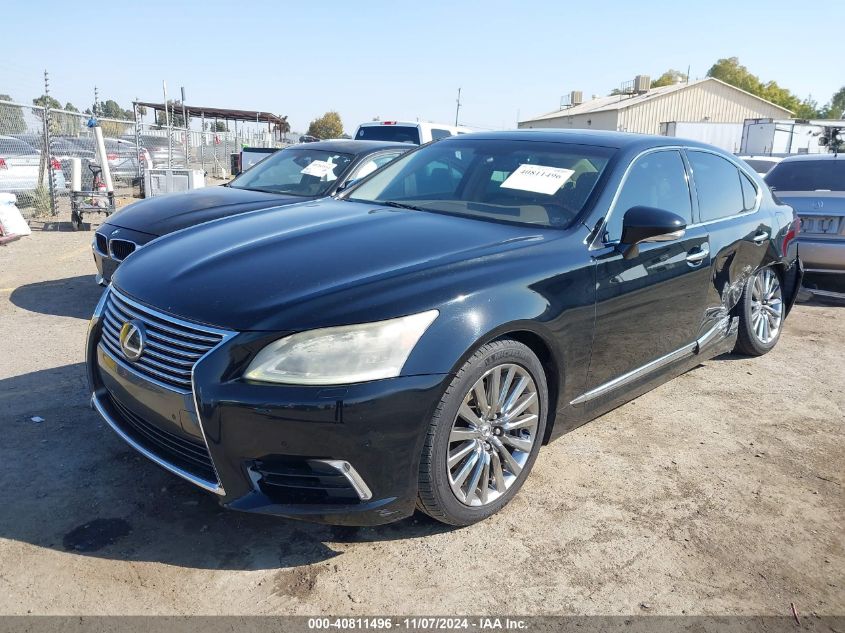 2013 Lexus Ls 460 VIN: JTHBL1EF9D5124312 Lot: 40811496