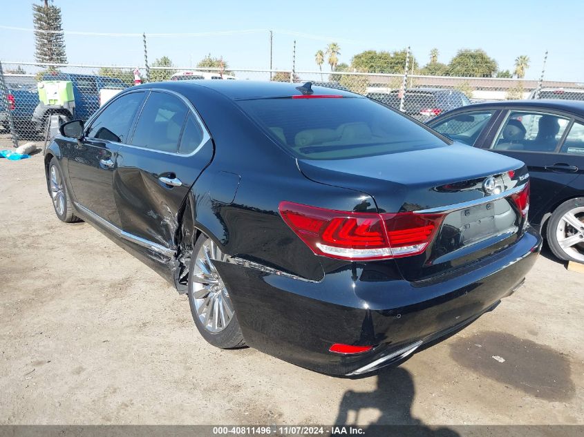 2013 Lexus Ls 460 VIN: JTHBL1EF9D5124312 Lot: 40811496