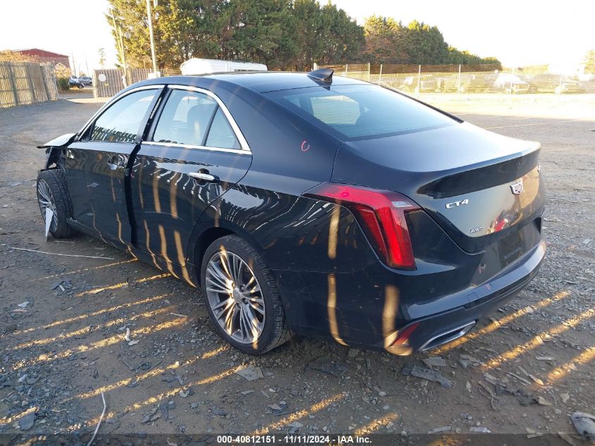 2020 Cadillac Ct4 Premium Luxury VIN: 1G6DF5RK3L0151410 Lot: 40812151