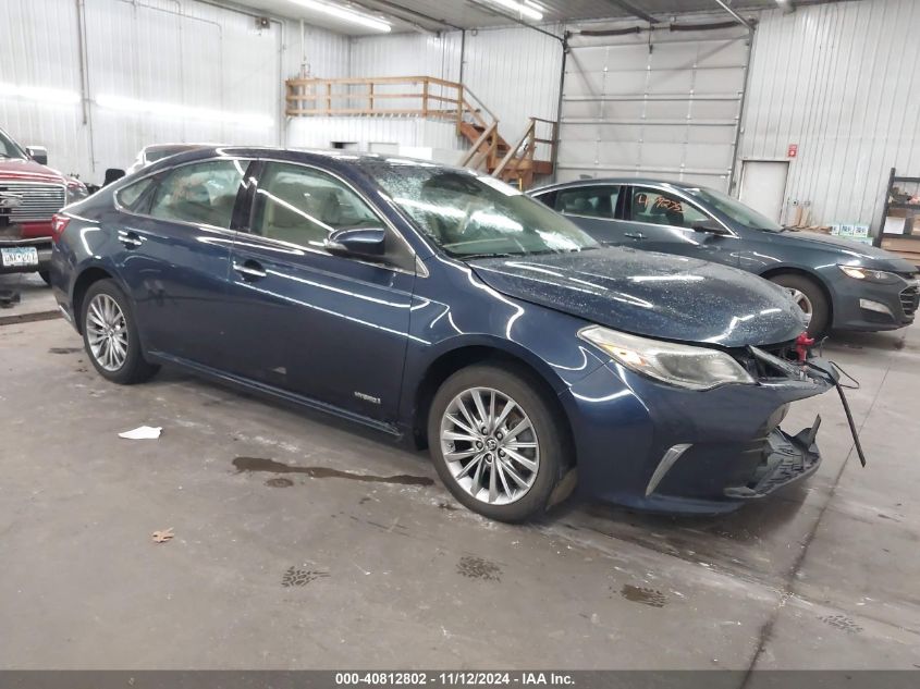 2016 Toyota Avalon Hybrid Limited VIN: 4T1BD1EB9GU050570 Lot: 40812802