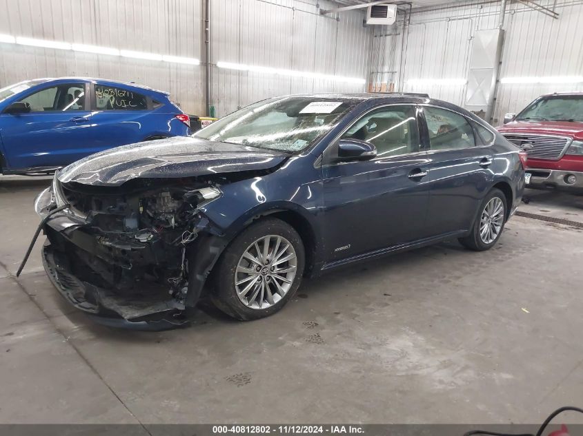 2016 Toyota Avalon Hybrid Limited VIN: 4T1BD1EB9GU050570 Lot: 40812802