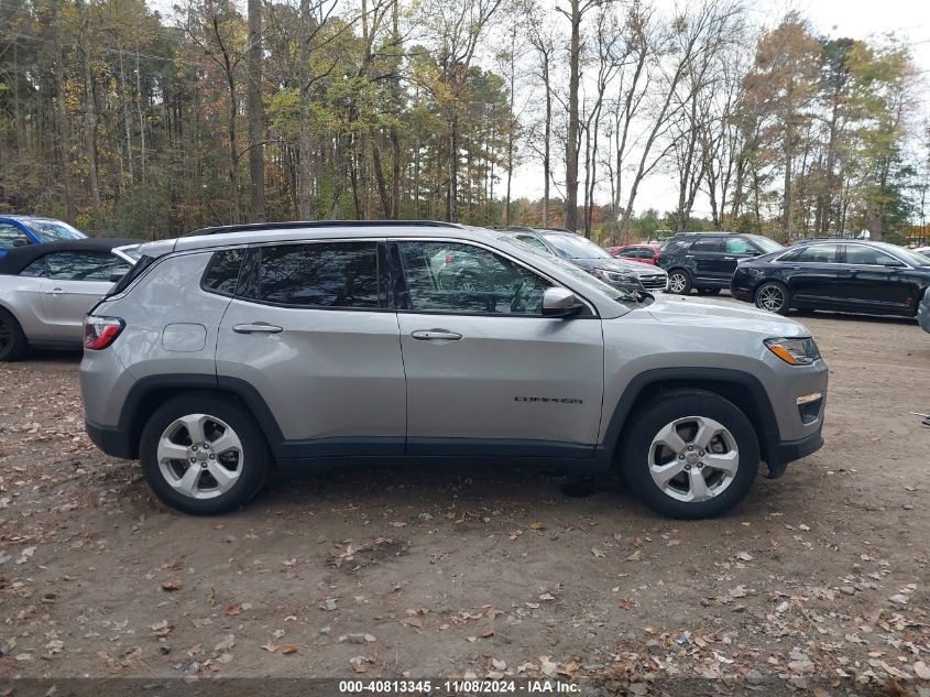 2021 Jeep Compass Latitude Fwd VIN: 3C4NJCBB3MT585670 Lot: 40813345