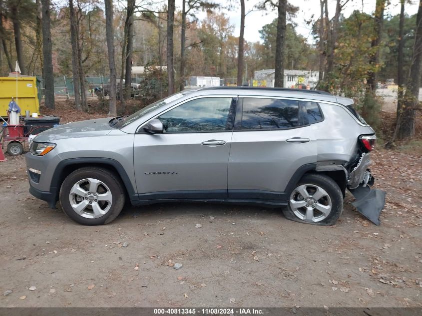 2021 Jeep Compass Latitude Fwd VIN: 3C4NJCBB3MT585670 Lot: 40813345