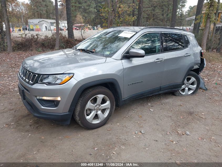 2021 Jeep Compass Latitude Fwd VIN: 3C4NJCBB3MT585670 Lot: 40813345