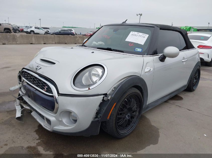 2016 Mini Convertible Cooper S VIN: WMWWG9C56G3C22357 Lot: 40813530