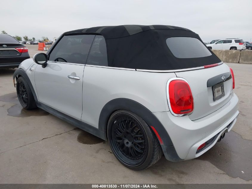 2016 Mini Convertible Cooper S VIN: WMWWG9C56G3C22357 Lot: 40813530