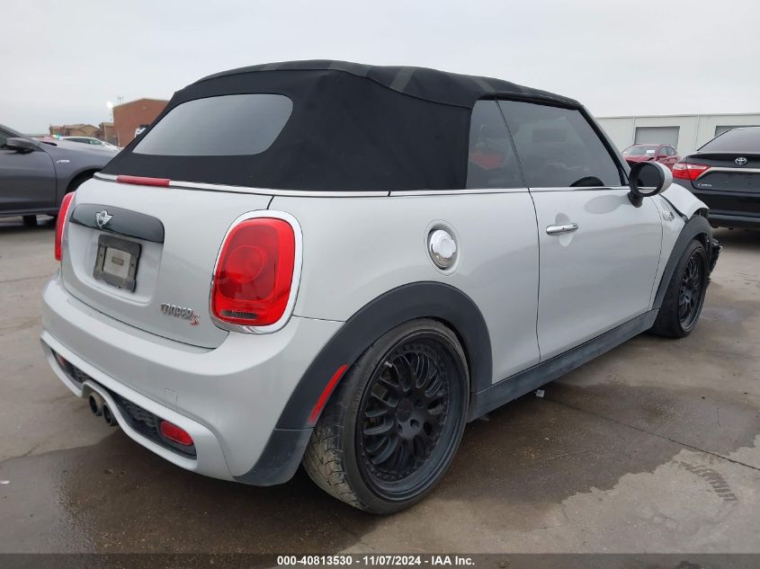 2016 Mini Convertible Cooper S VIN: WMWWG9C56G3C22357 Lot: 40813530