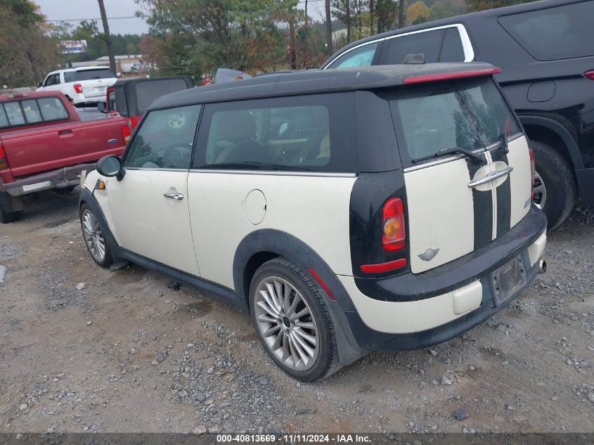 2009 Mini Cooper Clubman VIN: WMWML33559TN68626 Lot: 40813669