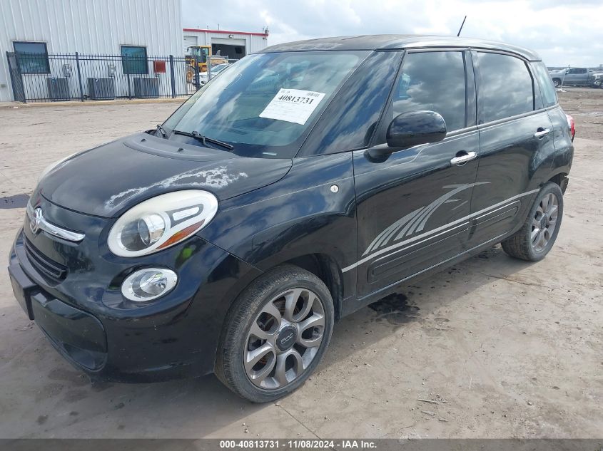 2014 Fiat 500L Pop VIN: ZFBCFAAH6EZ020765 Lot: 40813731