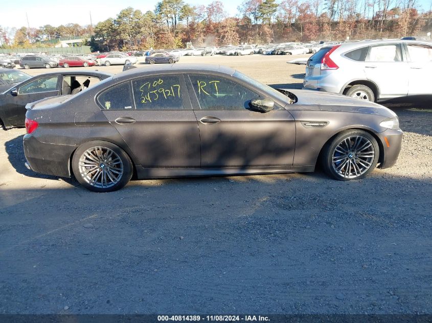 2013 BMW M5 VIN: WBSFV9C53DC773680 Lot: 40814389