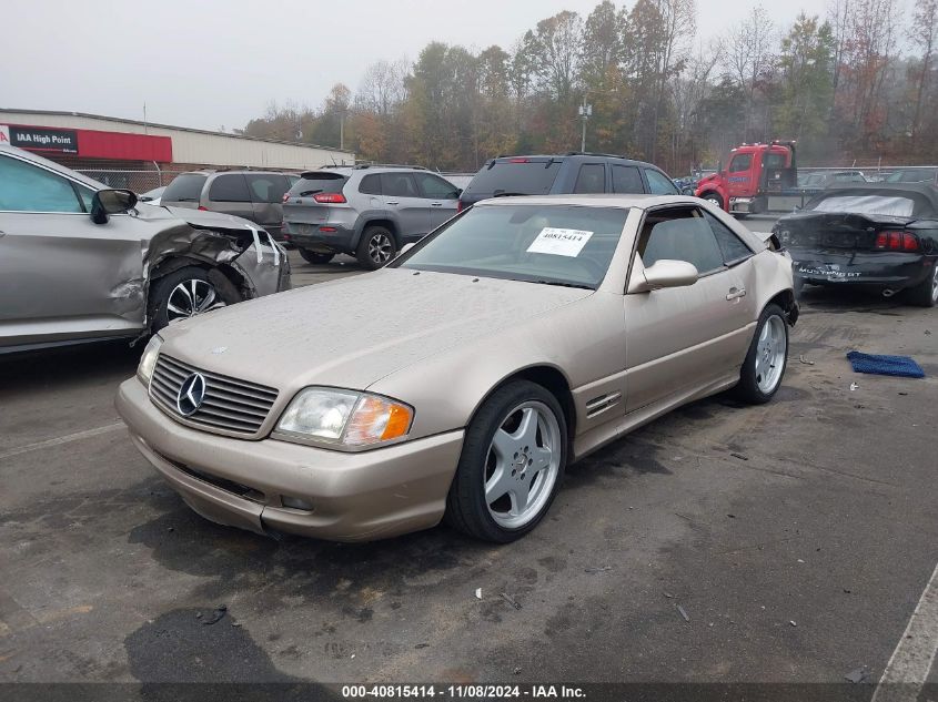 2000 Mercedes-Benz Sl 500 VIN: WDBFA68F2YF188756 Lot: 40815414