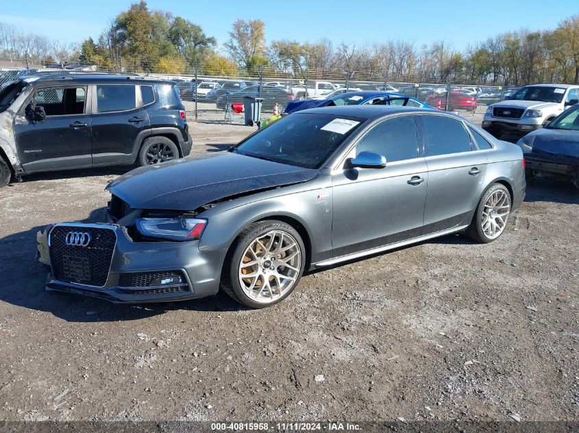 2015 Audi S4 3.0T Premium Plus VIN: WAUBGAFL2FA066075 Lot: 40815958