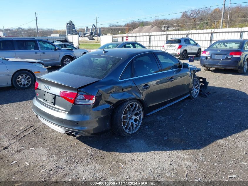 2015 Audi S4 3.0T Premium Plus VIN: WAUBGAFL2FA066075 Lot: 40815958