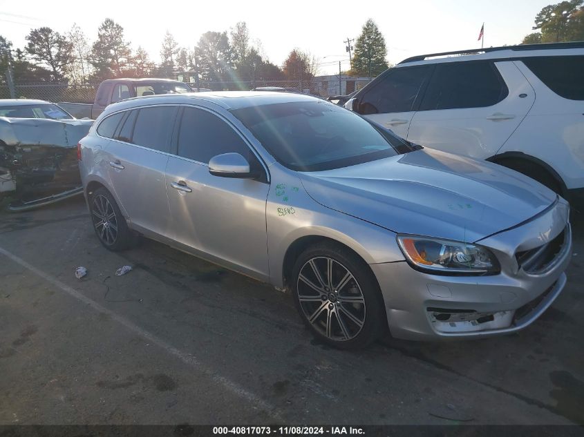 2015 Volvo V60 T5 Platinum VIN: YV140MEM9F1258311 Lot: 40817073