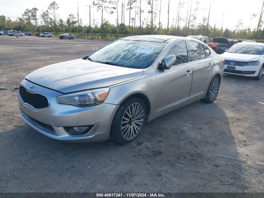 2014 Kia Cadenza Premium VIN: KNALN4D77E5120690 Lot: 40817241