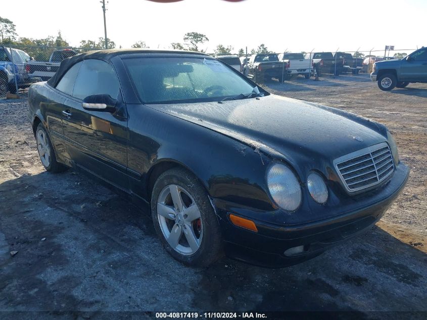 2001 Mercedes-Benz Clk 320 VIN: WDBLK65G41T067778 Lot: 40817419