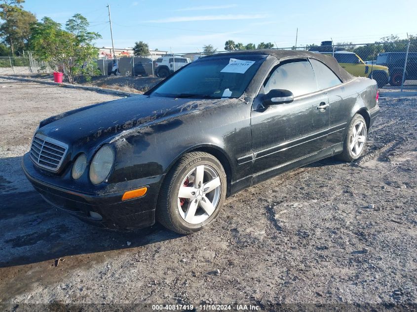 2001 Mercedes-Benz Clk 320 VIN: WDBLK65G41T067778 Lot: 40817419