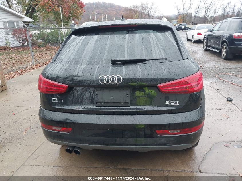 2016 Audi Q3 2.0T Premium Plus VIN: WA1EFCFS4GR001263 Lot: 40817445