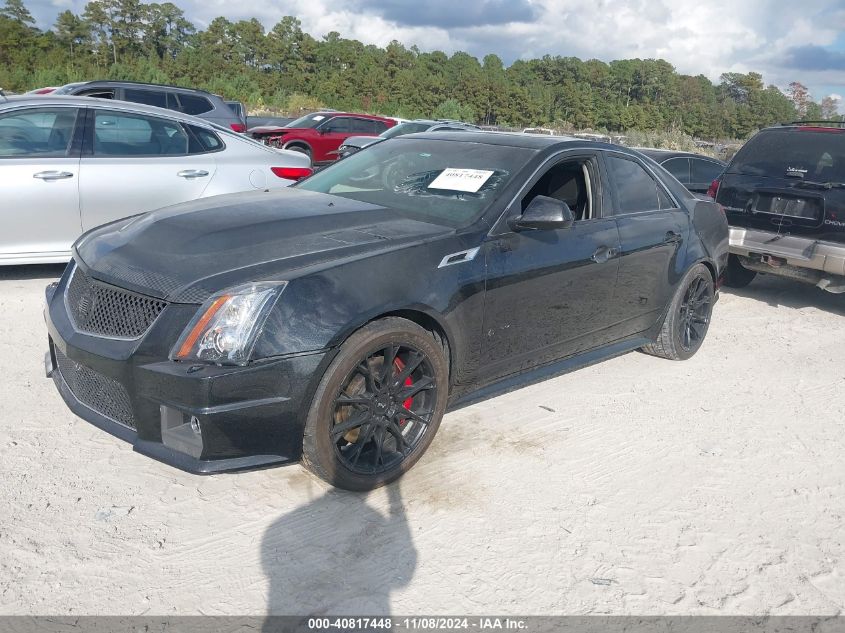 2011 Cadillac Cts-V VIN: 1G6DV5EP3B0144539 Lot: 40817448