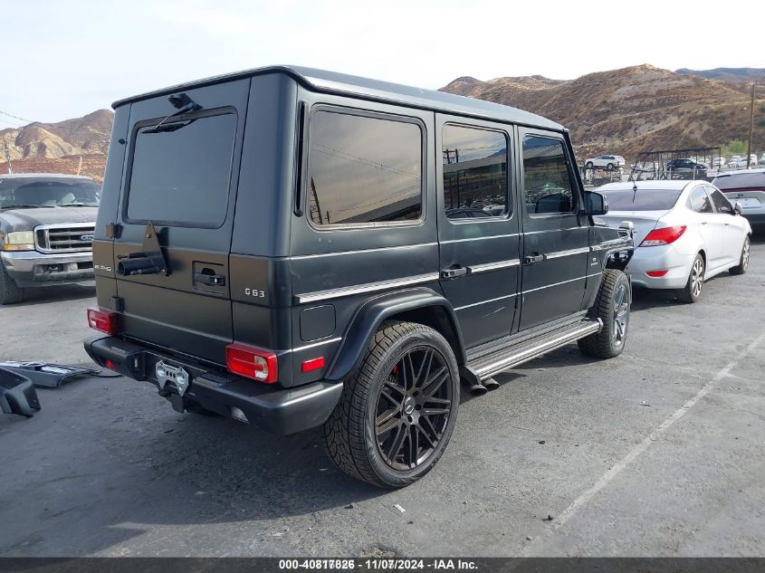 2017 Mercedes-Benz Amg G 63 4Matic VIN: WDCYC7DF8HX282144 Lot: 40817826