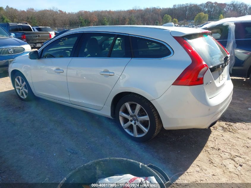 2016 Volvo V60 T5 Drive-E Premier VIN: YV140MEK9G1319284 Lot: 40817905