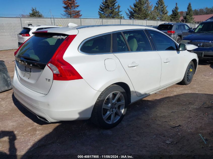 2016 Volvo V60 T5 Drive-E Premier VIN: YV140MEK9G1319284 Lot: 40817905