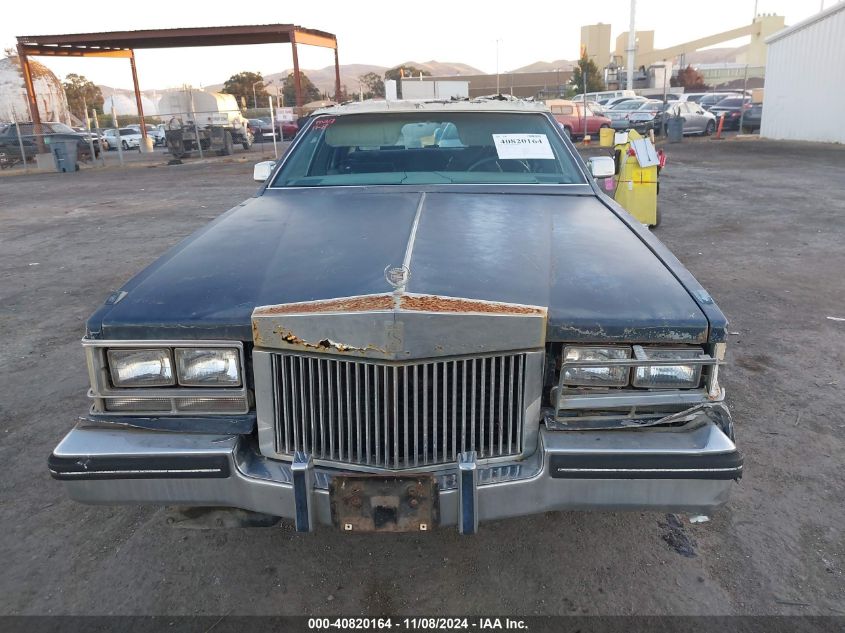 1983 Cadillac Seville VIN: 1G6AS6985DE816336 Lot: 40820164