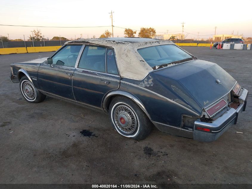 1983 Cadillac Seville VIN: 1G6AS6985DE816336 Lot: 40820164