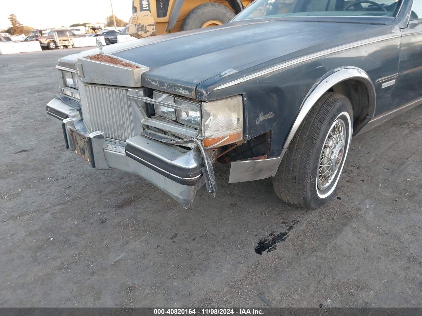 1983 Cadillac Seville VIN: 1G6AS6985DE816336 Lot: 40820164